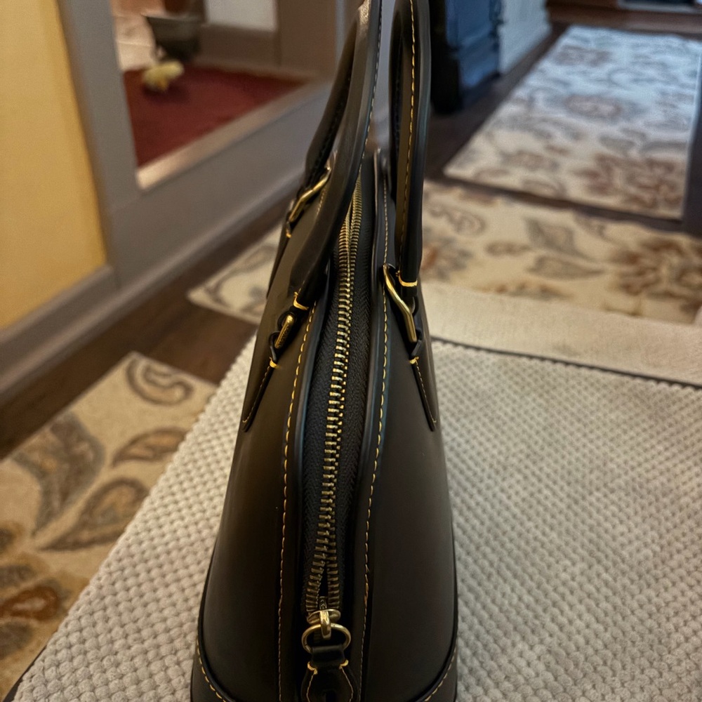 Coach Black Satchel Bag - Picture 9 of 11